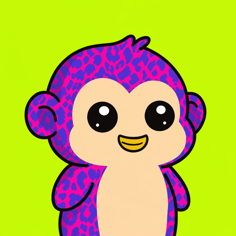 HoodMonkey #006 - Pink Smirk